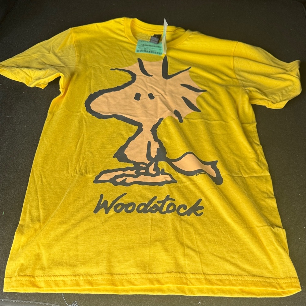 Gildan Yellow Woodstock Graphic Tee